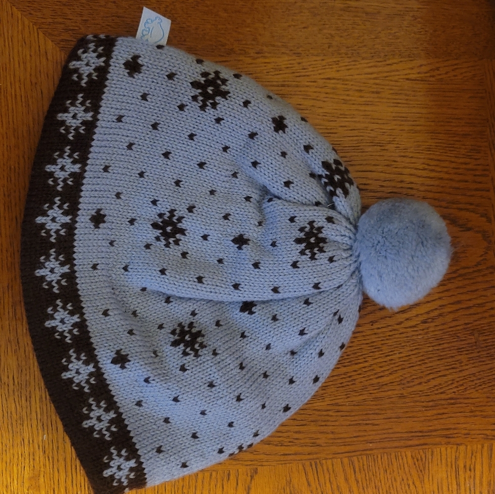 Turtle Fur Baby Hat with a little ball on top !!!